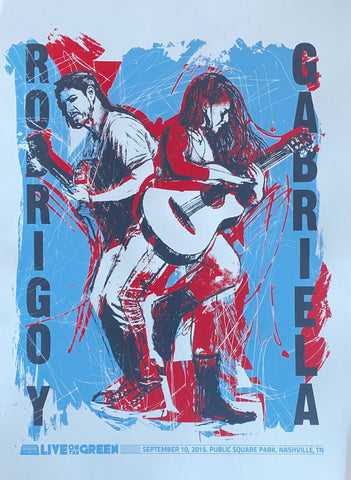 Rodrigo y Gabriela - LOTG 2015 Poster