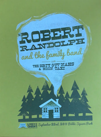 Robert Randolph & The Family Band, The Dirty Guv'nahs, and Moon Taxi - LOTG 2011 Poster