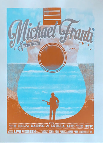 Michael Franti & Spearhead - LOTG 2013 Poster