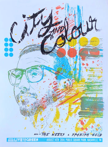 City and Colour - LOTG 2014 Poster