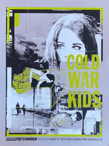 Cold War Kids - LOTG 2015 Poster