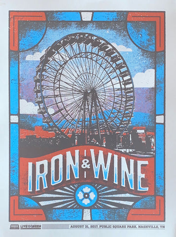 Iron & Wine - LOTG 2017 Poster