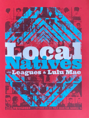 Local Natives - LOTG 2013 Poster