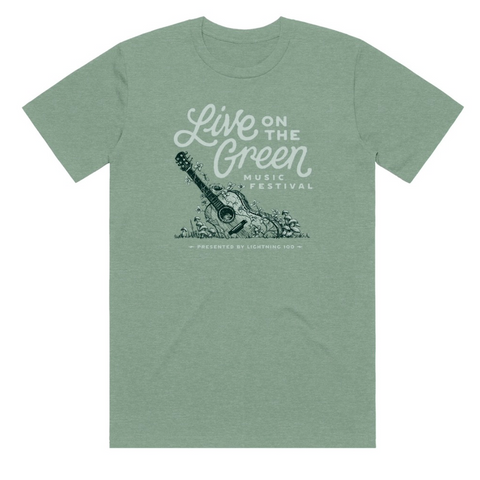 LOTG Green Guitar Tee